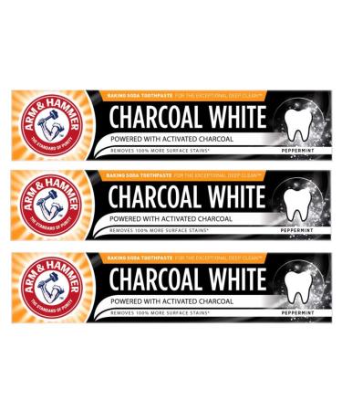 Arm & Hammer Arm & Hammer Charcoal Peppermint Toothpaste 75ml (Pack of 3)