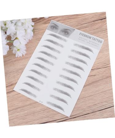 Housoutil 2pcs 3d Eyebrow Stickers Beauty Kit Lady Tools Hair Kit Eyebrow Tool The Lazy 6d Eyebrow Trimming - Buy Online on GoSupps.com