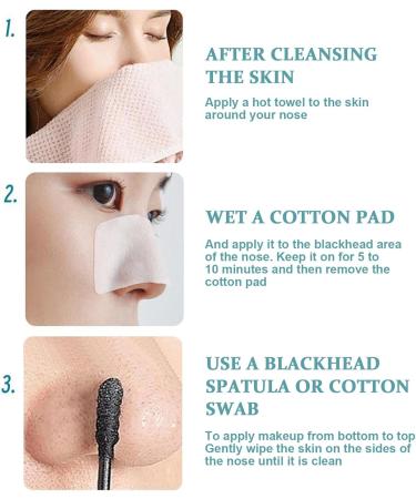 Nasal Cleansing Liquid Face and Skin Cleansing Liquid 150 ml Refreshing Facial Care Solution with 50 Cotton Pads for Camping Travel Salon Hotel Dormitory - Buy Online on GoSupps.com