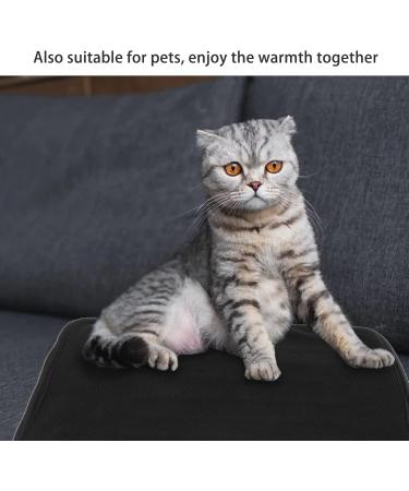 Lantro JS Portable USB Heating Pillow - Pain Relief for Neck Shoulder Leg & Waist | Multi-Stage Temperature Settings | Black - Buy Online on GoSupps.com