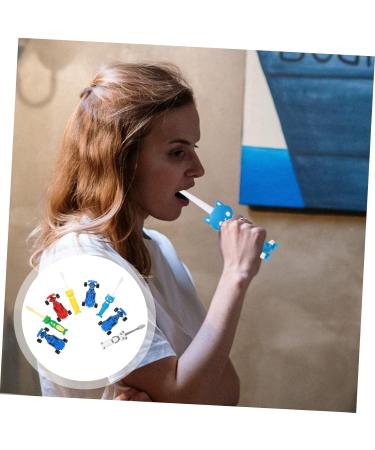 FOMIYES 4 Sets Children's Suction Cup Toothbrush Toys - Soft & Fun Toothbrushes for Kids - Buy Online on GoSupps.com