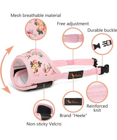 Buy Heele Dog Muzzle - Soft Nylon Breathable Mesh Basket for Comfortable Dog Training & Safety - International Shipping Available - Buy Online on GoSupps.com
