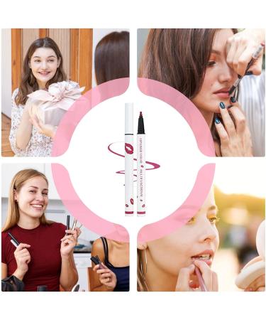  Ziennhu Colour Lip Marker | Matte Liquid Lip Ink | Waterproof Lipstick | Long-Lasting Waterproof Matte Lip Pencil | Lipstick Lip Pencil for Women - Buy Online on GoSupps.com
