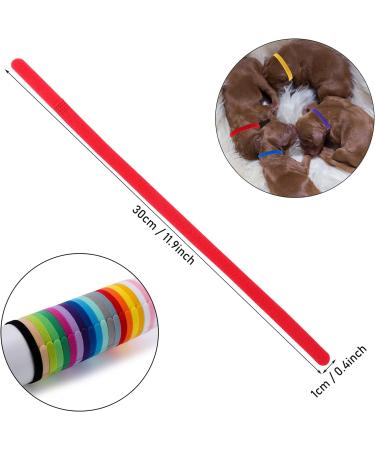 Molain 20 Pack Adjustable Puppy & Kitten Neck Bands - ID Straps for Small Pets | Perfect for Newborns - Buy Online on GoSupps.com