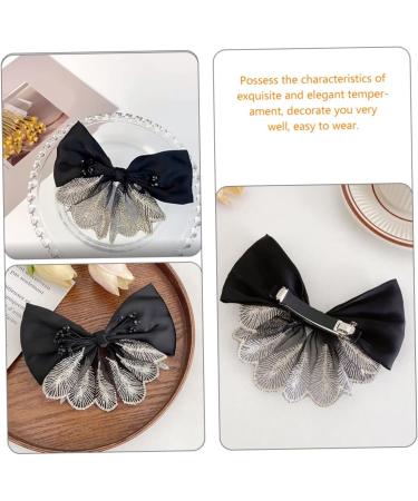minkissy Bow Hairpin Bow Hair Barrette Large Hair Clip Hair Barrettes for Thick Hair Girl Bows for Hair Bow Women Barrettes Bow Alligator Clip Hair Ribbons Big Hair Bows for Girls Tassel - Buy Online on GoSupps.com