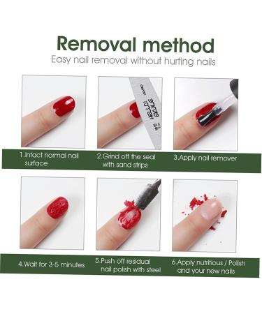 FRCOLOR Nail Gel Nails Gel Nail Remover Soak off Gel Remover Nail Accessories Polish M Picture 1 - Buy Online on GoSupps.com