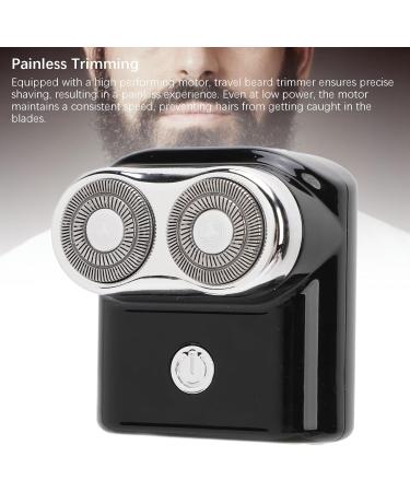 Electric Travel Razor for Men | Mini Beard Trimmer | Cordless & Portable | Type C Charging Grooming Tool - Buy Online on GoSupps.com