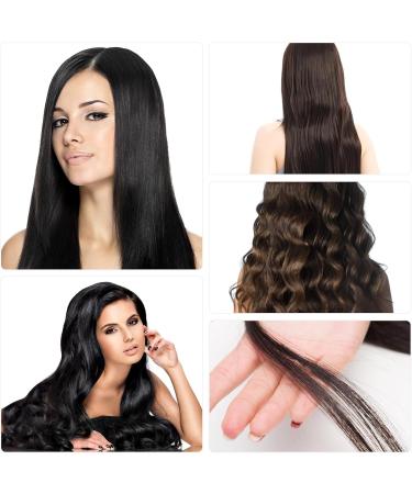 Minkissy Womens Wigs Hairpieces for Women Synthetic Hairpieces Human Hair Extensions Tape Black Tape Black Wigs Clip in Women's Hair Clips Black Human Hair Extensions Girl Miss Beaded Black size 1 - Buy Online on GoSupps.com