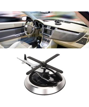 Buy Solar Car Freshener - Stylish Helicopter Design Lightweight & Solar-Powered Air Freshener (Silver) - International Shipping Available - Buy Online on GoSupps.com