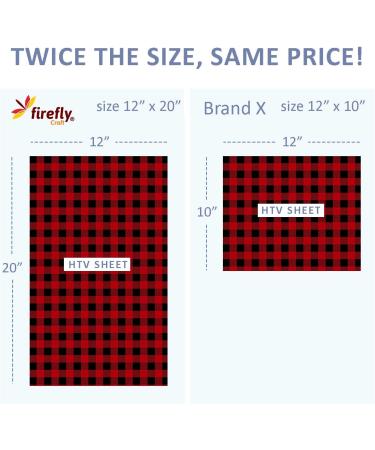 Firefly Craft Glitter Aqua HTV 12 x 20 - Heat Transfer Vinyl for Cricut & Heat Press - Iron On Fabric Sheets for Shirt Transfers - Single Sheet - Bundle Options Available - Buy Online on GoSupps.com