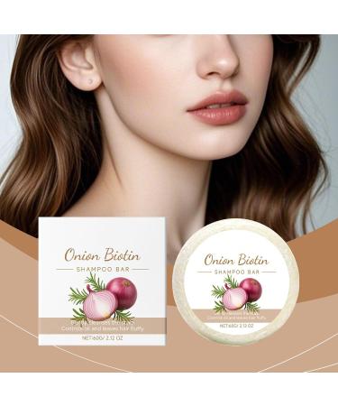  G n rique Onion Biotin Shampoo Bar - 60g Onion Rosemary Shampoo Soap Nourishing Purifying Onion Biotin Shampoos Soap For Hair Growth Moisturizing Onions Shampoo Rosemary Hair Soaps Barr - Buy Online on GoSupps.com