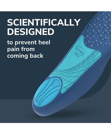 Dr. Scholl's Heel Spur Orthotics for Men (Size 8-13) - 2-Pack Blue | Comfort & Support - Buy Online on GoSupps.com