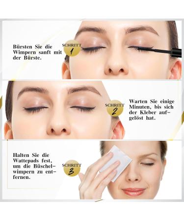 QUEWEL Overnight Lash Seal - 10ml Cluster Lashes Sealer | Strong Hold for DIY Eyelash Extensions | Ideal for Personal Makeup Use | 1 Pack - Buy Online on GoSupps.com