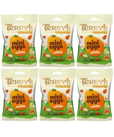 Easter Chocolate Bundle With Terrys White Chocolate Orange Mini Eggs 80g (6 Pack)