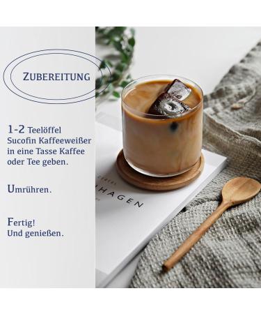 Buy Sucrofin Coffee White Powder - 20 x 200g | Easily Soluble Milk Powder Replacement for Coffee & Tea | Long-Lasting Advantage Pack - Buy Online on GoSupps.com