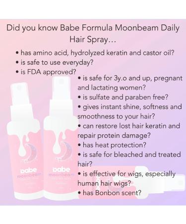Moonbeam Daily Hair Spray 150ml - Buy Online on GoSupps.com