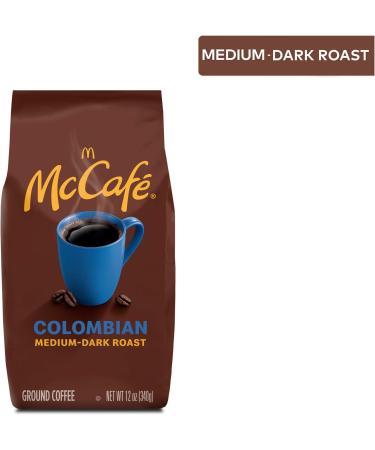 McCafe Colombian 100% Arabica Medium Dark Roast Ground Coffee 340g Bag - Buy Online on GoSupps.com