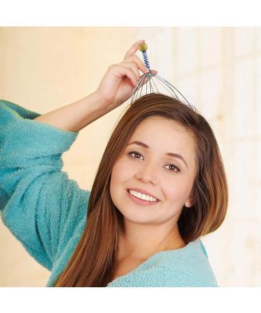 Bcowtte 2X Head Massage Spider Masseur - Ultimate Relaxation Therapy & Stress Relief | International Shipping Available - Buy Online on GoSupps.com