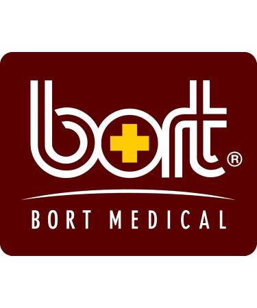 Bort 112730 Medium Black Wrist Support - Portable Adjustable Wristwear for Right & Left Hand - Available in Various Colors - Buy Online on GoSupps.com