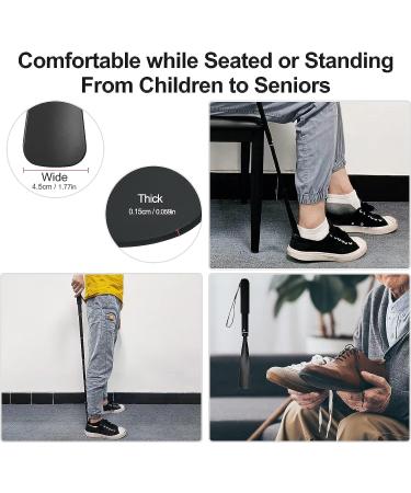 TriPro Long Handle Shoe Horn - Adjustable Telescopic Metal Shoe Horn for Seniors, Men, Women, Kids - Aluminum Alloy, Portable Design - Buy Online on GoSupps.com
