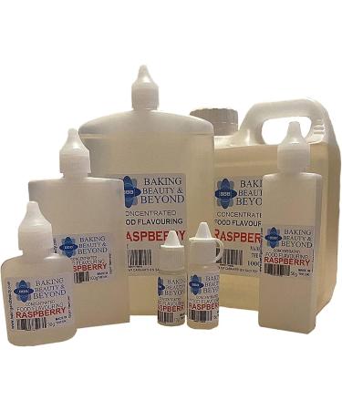 Baking Beauty and Beyond Concentrated Food Flavouring Oil - Dozen of Professional Quality Food Grade Flavouring Oil for Candy Making Baking Cooking Lip Balm and Lip Gloss - Raspberry (50ml) - Buy Online on GoSupps.com