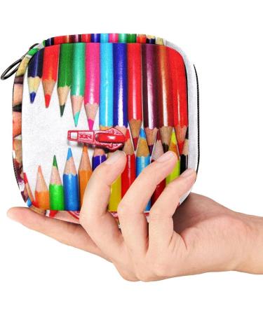 Buy Rainbow Zipper Menstruation Pad Bag - Stylish Feminine Hygiene Tote for Women & Girls | Durable Eco-Friendly & Convenient - Buy Online on GoSupps.com