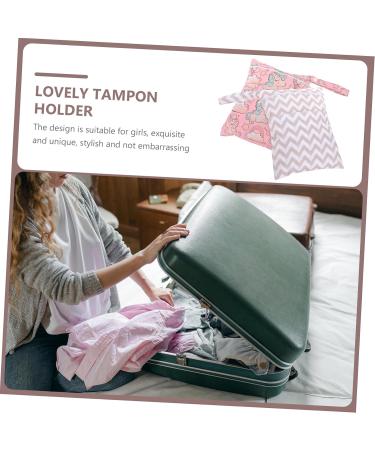 Orfofe 2 Partial Storage Bag for Women | Zipper Sanitary Holder | Multifunctional Period Bag for Daily Use | Compact & Stylish - Buy Online on GoSupps.com