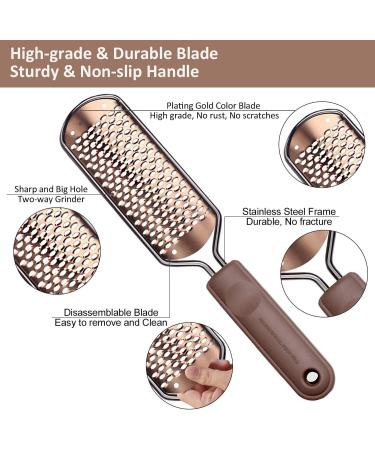 Peowuieu Pedicure Foot File Callus Remover Large Foot Rasp Colossal Foot Washer Foot Tools Professional Care Health - Buy Online on GoSupps.com