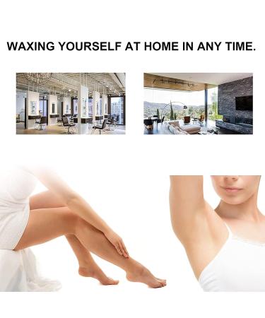 Hard Wax Beans - Painless Hair Removal Wax Beads for Women (500g Pink Rose) - Best for Smooth Skin | International Shipping Available - Buy Online on GoSupps.com