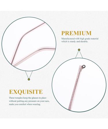 PopetPop Glasses Repair Set - Replacement Parts for Men & Women Sunglasses - Pink Accessories for Metal Frames - Buy Online on GoSupps.com