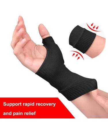 4 Pairs Arthritis Gloves Therapy Gloves Gel Hand Wrist Support Brace Arthritis Compression for Thumb Arthritis Sport Pain Relief Tendonitis for Men and Women Fits Both Hands - Buy Online on GoSupps.com