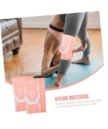 NOLITOY 3 Pairs Knitted Knee Pads - Washable Support Pads for Girls - Pink Knee Protection - International Shipping Available - Buy Online on GoSupps.com