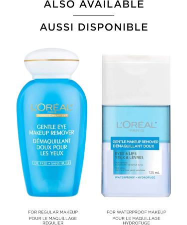 L Or al Paris Gentle Eyes & Lips Makeup Remover for Waterproof mascara Non-greasy Suitable for sensitive skin 125 ml - Buy Online on GoSupps.com