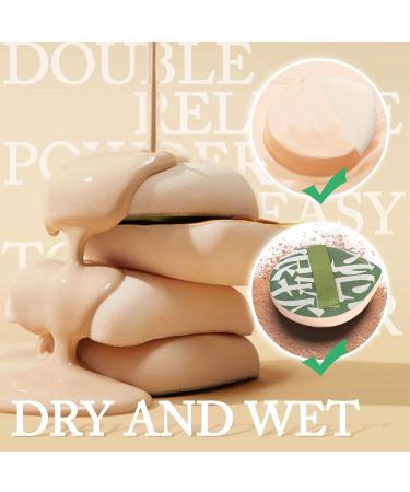 UILYNIU 8 Pieces Large Makeup Sponge Super Soft Teardrop Powder Puff Foundation Sponge Beauty Blender Makeup Cushion Puff for Cream Concealer Makeup Powder Puff Quickly Apply Makeup in 3s (XL) - Buy Online on GoSupps.com