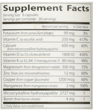 Doctor's Best Calcium Bone Maker Complex 180 Caps - Strong Bone Support - Buy Online on GoSupps.com
