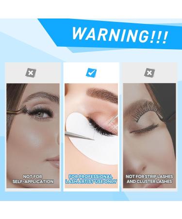 Buy UV Lash Glue for Eyelash Extensions - Fast Drying 8-9 Weeks Hold Waterproof | Professional Use Only - Buy Online on GoSupps.com