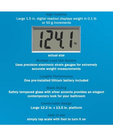 Weight Watchers Digital Glass Scale WW39C - Buy Online on GoSupps.com