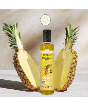 Z hre Ana Sirop de brom la ne - Coenzyme Q10 - Extrait d'ananas naturel - V g talien (250 ml) Sirop Brom la ne - Buy Online on GoSupps.com