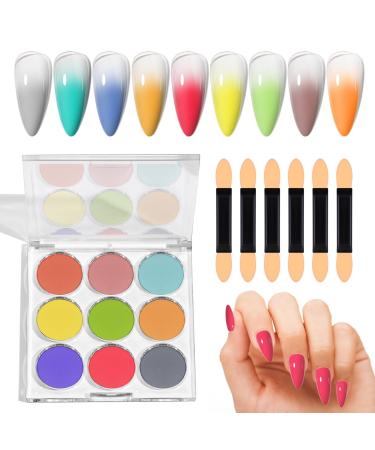 Poudre ongles chrom e Paillettes magiques pour ongles Poudre brillante d grad arc-en- pour d coration de bricolage P ques Halloween No l CF01