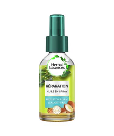 Herbal essences hair oil argan oil and aloe repairs and protects hair 100 ml