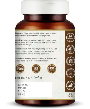 Punarnavadi Guggulu - Natural Diuretic | Ayurvedic Supplement for Healthy Liver & Kidney | Reduce Swelling | 60 Tablets Available for International Shipping - Buy Online on GoSupps.com