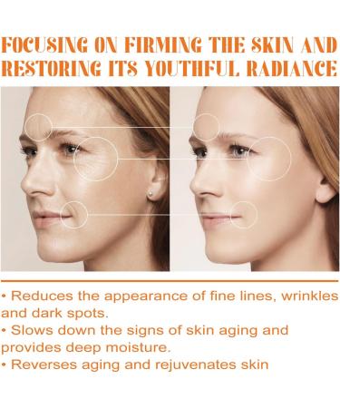 Vitamin C Serum for Face Hyaluronic Acid Serum for Face Vitamin C Serum for Face with Vitamin E & Nicotinamide Fade Aging Wrinkles & Anti Aging Even Skin Tone Lifting Face Moisturiser for Women & Men - Buy Online on GoSupps.com