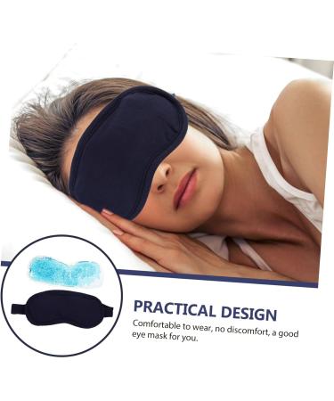 FOMIYES 1 Set Gel Eye Mask Blindfolds for Reusable Eye Mask for Puffy Eyes Hot Cold Bead Eye Mask Eye Relief Eye Gel Kids Eye Patch Eye Patch for Night Eye Goggles Cotton Travel Detachable As Shown 17X9X1CM - Buy Online on GoSupps.com