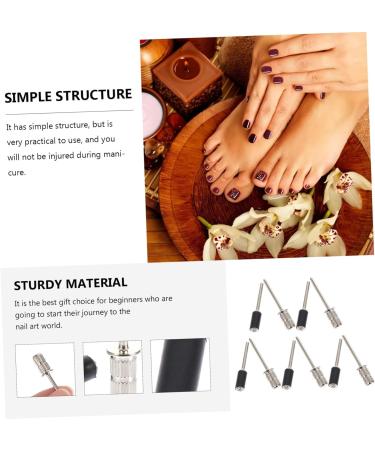 Healeved 1 Set Nail Polisher Nail Grinding Bit Manicure Grinding Bit Gel Kit for Nails Nail Art Tools Manicure Drill Bits Carbide Drill Bit Nail File Bits Electric Rubber - Buy Online on GoSupps.com
