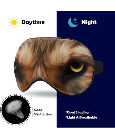 Buy Wolf Animal Sleep Mask - Adjustable Eye Shade Cover | Blocks Light & Reduces Puffiness | Perfect Gift for Sleep Lovers - Buy Online on GoSupps.com