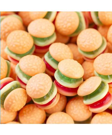 Trolli Burger Sachet Set 170g Mini Burgers + 1 Big Burger 50g Bonbons g lifi s cultes partager Mix sucr pour anniversaire BBQ & Candy Bar Chaque burger emball individuellement - Buy Online on GoSupps.com