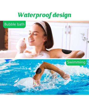 40 Waterproof Freestyle Libre 3 Plasters - Durable & Easy-to-Use Sensor Stickers | Ushares (Black) - Buy Online on GoSupps.com