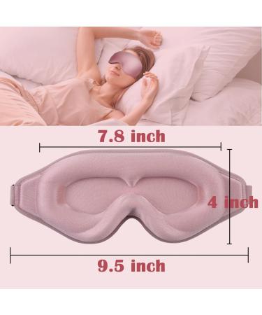 3D Contoured Eye Mask for Lash Extensions - Comfortable Sleeping Mask for Travel & Meditation - Buy Online on GoSupps.com
