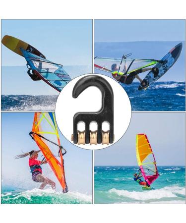 Voluxe Windsurfing Pulley Hook - 115g, 7x4x1.5cm - Rigging Accessory for Sailboarding - Buy Online on GoSupps.com