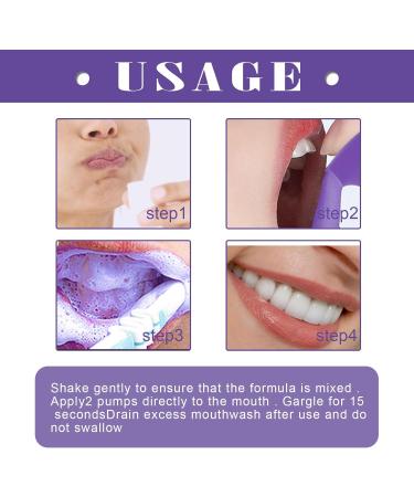 Mousse Toothpaste Protects Gums Inhibits Harmful Bacteria Removes Plaque/Stains Whitens Teeth Rinses Clean Effortlessly(4pcs) - Buy Online on GoSupps.com